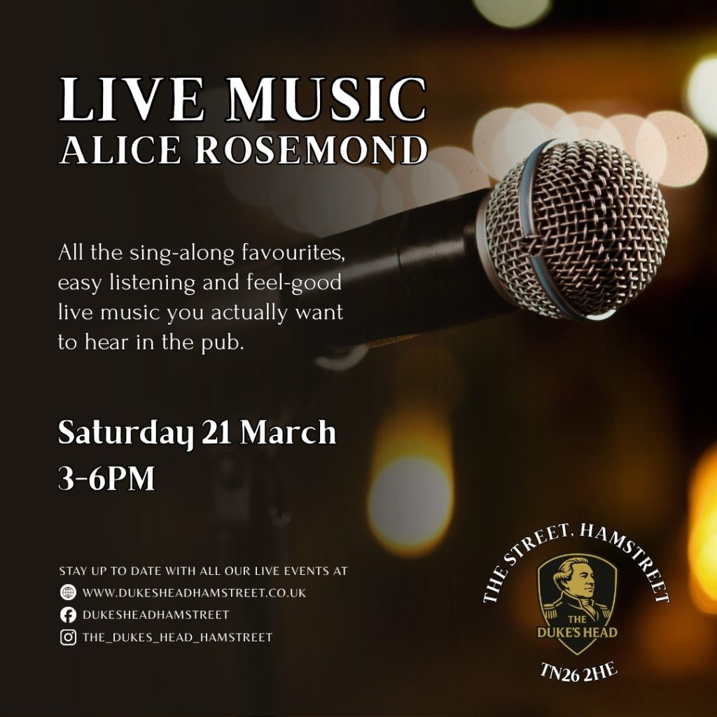 Live Music - Alice Rosemond