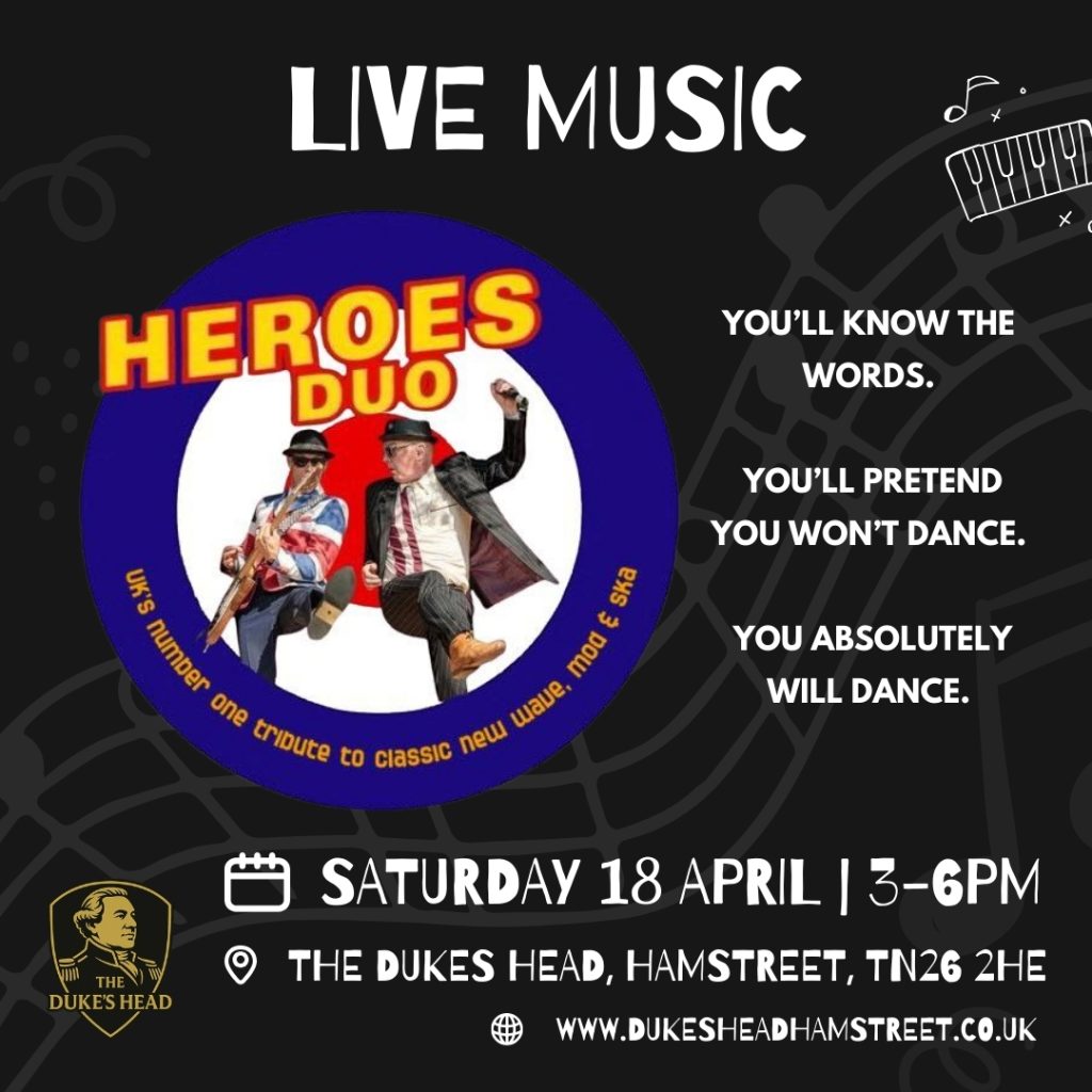 Live Music - Heroes Duo
