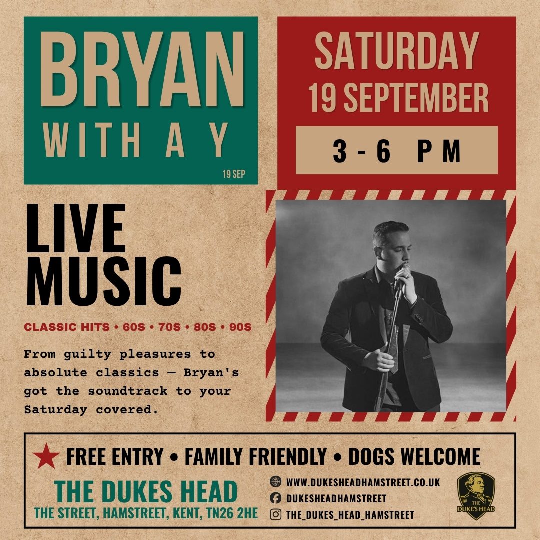 Live Music with Bryan (with a Y)