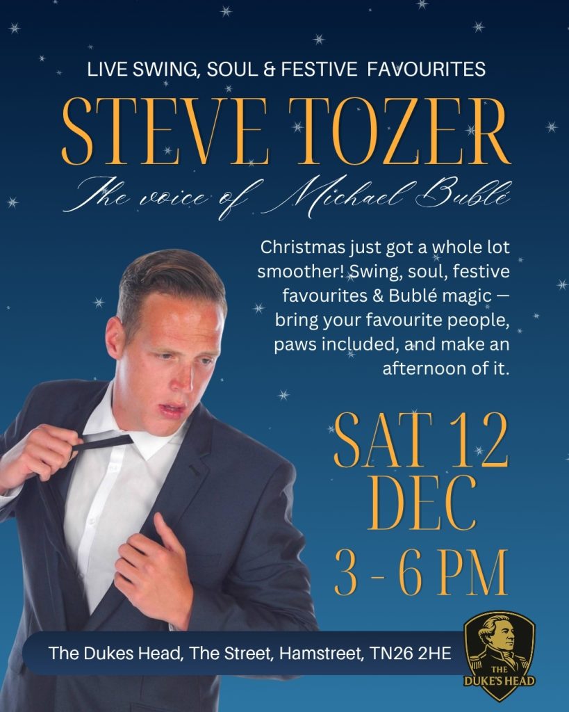 Free Live Music with Steve Tozer – The Voice of Michael Bublé